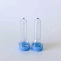 El fabricante suministra una mascota transparente preforma 12 g de cuello de 29 mm para botellas de plástico